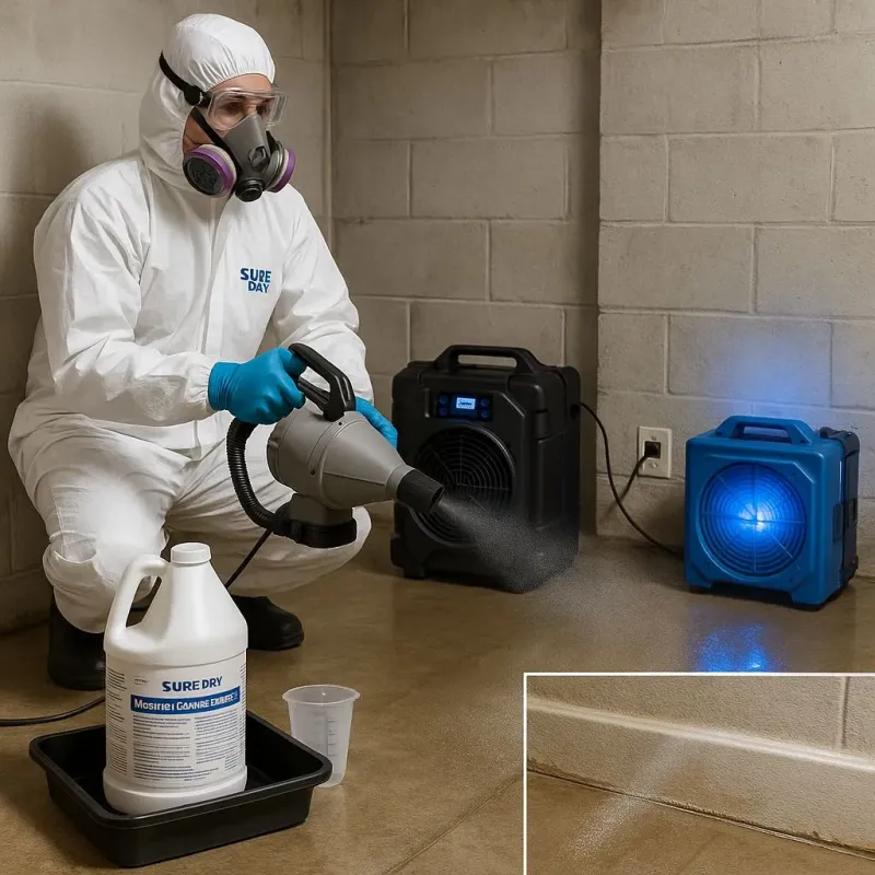 Sanitization and Odor Removal process in Seguin, TX