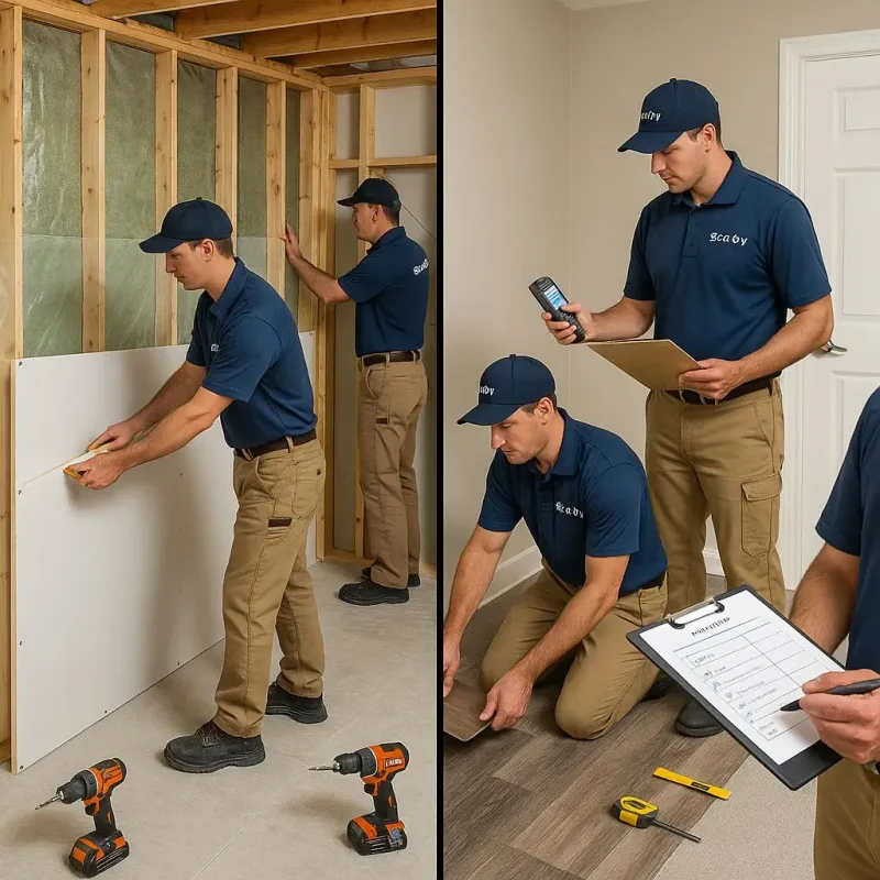 Repairs and Reconstruction process in Seguin, TX